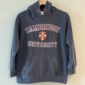 University of Cambridge Hoodie Gray Official Licensed Crest Sweatshirt M